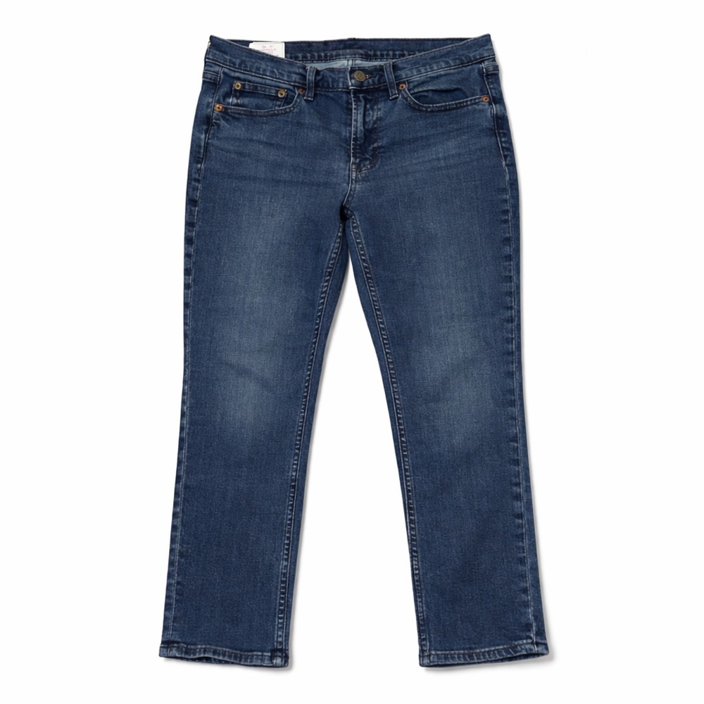 GAP Vintage Slim Mid Rise Classic Blue Denim Jeans - #LF0011